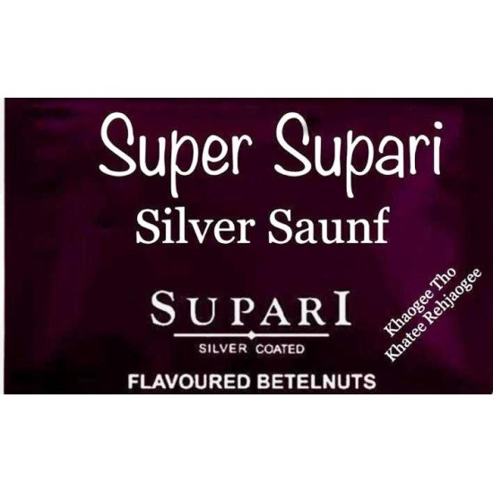 Super Supari Silver Saunf