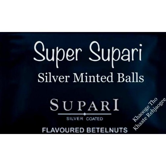 Super Supari Silver Minted Balls