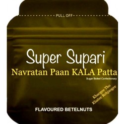 Super Supari Navratan Paan Kala Patta / Retail Pouch